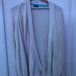 UO creme wrap sweater